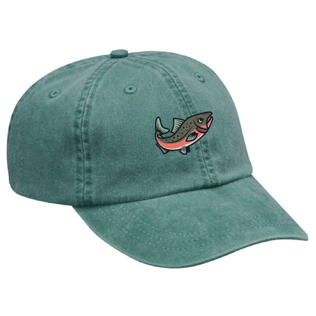 PNW Salmon Vintage Dad Hat