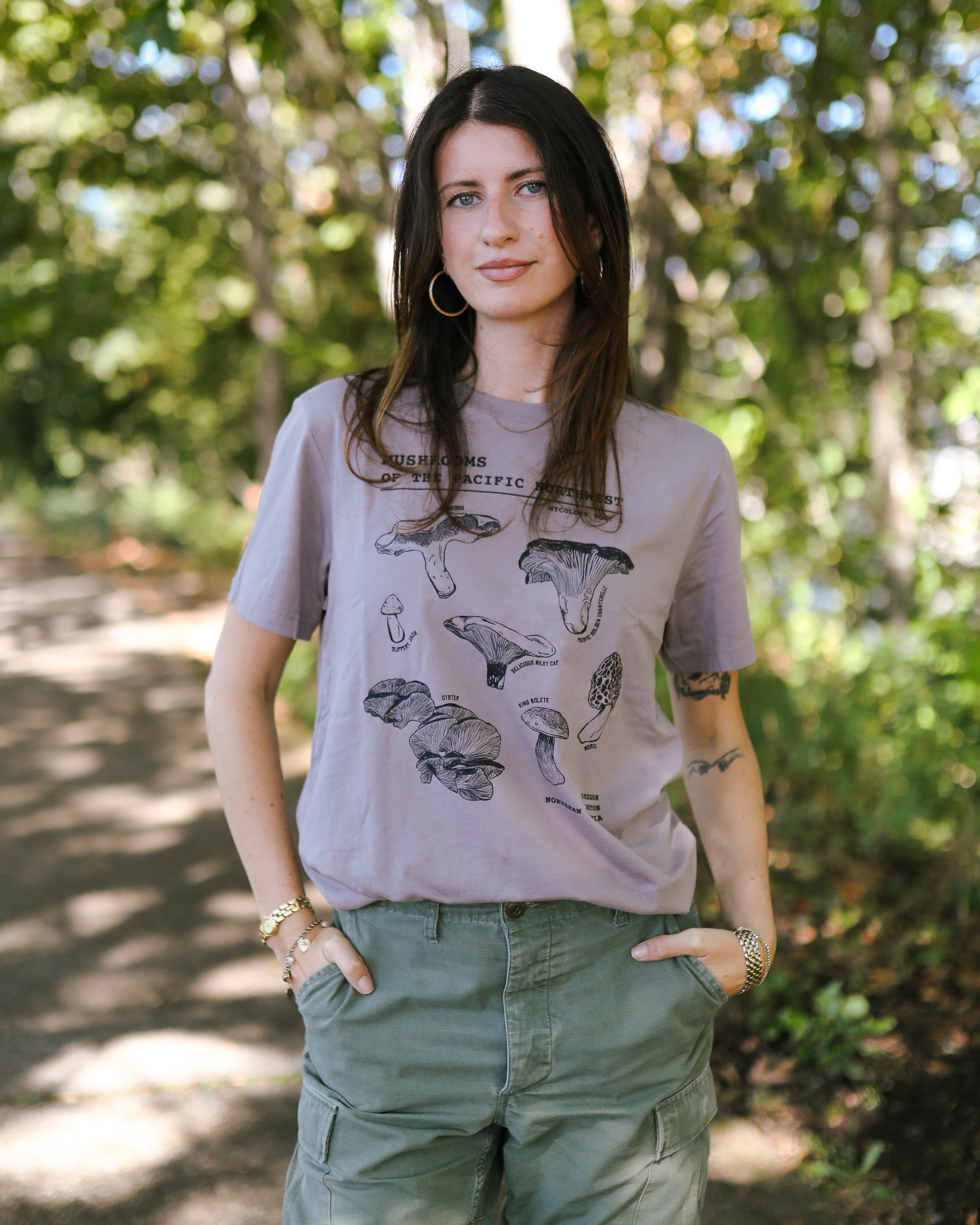Oregon Mushroom Short Sleeve Shirt