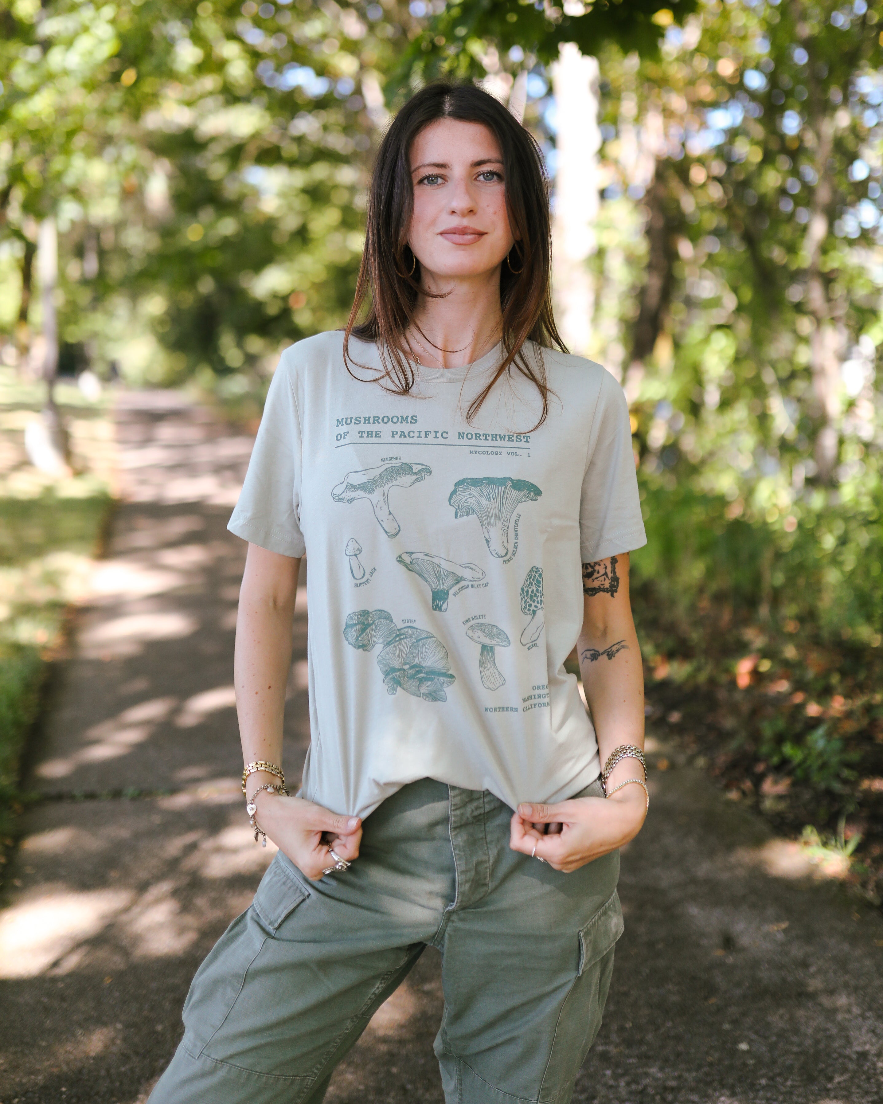 Oregon Mushroom Short Sleeve Shirt