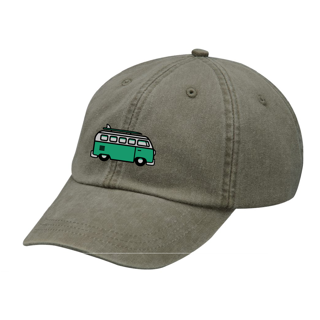 Happy Pigment Dyed Hat