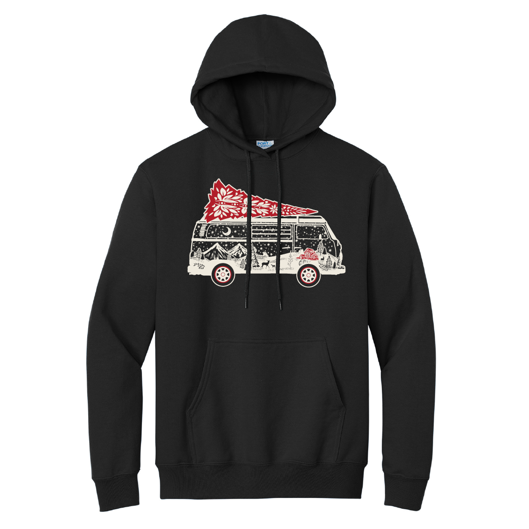 Nordic Winter Hooded Sweatshirt