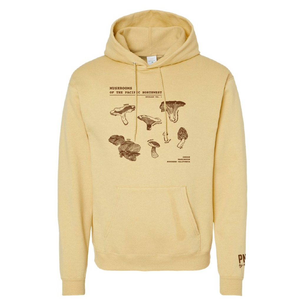 Oregon Mushroom Hooded Sweatshirt