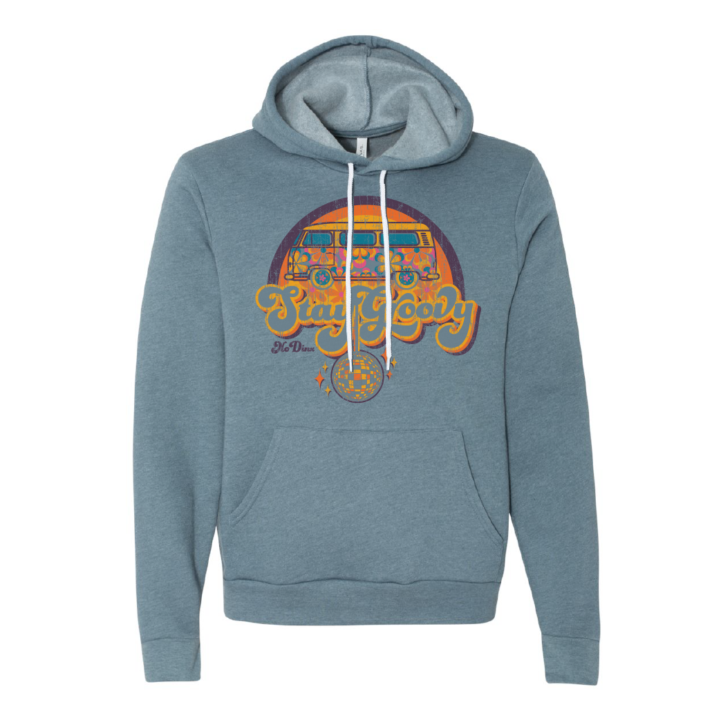 Stay Groovy Hooded Sweatshirt